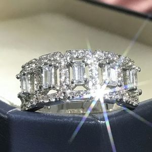 Vintage Style White Sapphire Ring